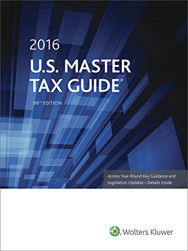 U.S. Master Tax Guide (2016) U.S. Master Tax Guide (2016)
