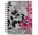 Paperchase A5 Journal. Pink Botanical Design