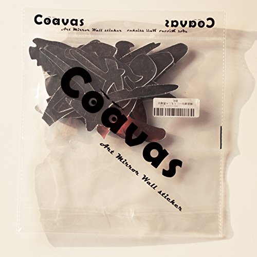 11 Birds Cartoon Animal Silver Mirror Clock Wall Decal Home Decoration for Living Room Bedroom Art Wall Stickers