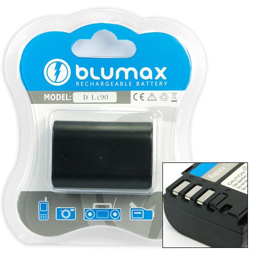 Blumax Li-Ion Ersatzakku f&uuml;r Pentax D-Li90 (1550 mAh) Preisvergleich