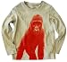 Gorilla Long Sleeve Kids T-shirt by Fauna