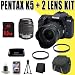 51Fwh9aAuZL. SL75  Pentax K r 12.4 Megapixel Digital SLR Camera (Body Only)   Red