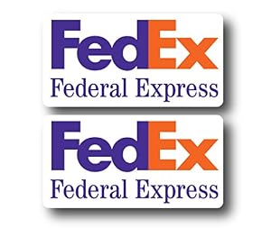 Amazon.com - 9"Fedex LOGO Decal Sticker for case car laptop phone ...