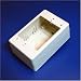 JUNCTION BOX 2 DEPTH WHITE