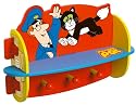 Postman Pat Shelf Unit with Hooks
