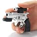 Chrome Unique Military Python .357 Magnum Pistol 3 In 1 Cigarette Cigar Smoking Pipe Refillable Butane Torch Jet Flame Lighter With Laser Sight And LED Beam