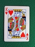 Wallmonkeys Peel and Stick Wall Decals - King of Hearts - Removable Graphic