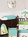 Sweet Jojo Designs Turquoise and Lime Hooty Owl Unisex Baby Boy or Girl Bedding 9 pc Crib Set