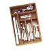 Lipper International 8878 Bamboo Deep Flatware Organizer
