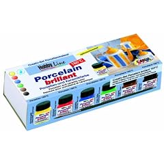 Hobby Line 16600 - Porcelain brillant 160�C Creativ- Set 6 x 20 ml