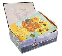Vincent van Gogh - Box Set of 20 Assorted Note Cards and Patterned Envelopes