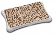 ALPHABET Design Wii Fit Balance Board Vinyl Skin Decal Cover Sticker Protector (Matte Finish)