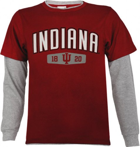 Buy Indiana Hoosiers Vapor Double Layer Long Sleeve Thermal T-Shirt