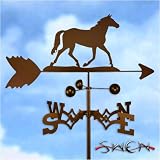 HORSE - QUARTER Weathervane