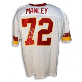 Buy Dexter Manley Autographed Hand Signed Custom White Jersey