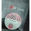 AUDI S LINE Tax Disc Holder DOUBLE SIDE logo BLACK SERIES - A2, A3, A4, A6, A8, Coupe, Quattro, RS4, S2, S3, S4, S6, S8, TT, RS, ALL AUDI