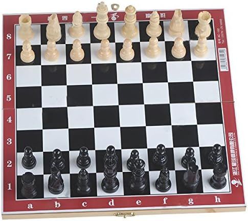 Portable Wooden International Chess Travel Game Set