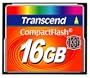 Transcend 16 GB 133x CompactFlash Memory Card TS16GCF133
