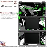 Nintendo DSi Skin Abstract 02 Green WraptorSkinz Skins (DSi NOT INCLUDED)