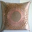 The Rising Sun - Throw Pillow Covers - Silk Pillow Cover with Sequin Embroidery
