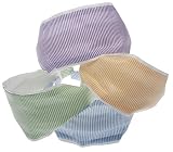 L. Erickson USA Scarf Headband - Two Tone Italian Cotton Pinstripe