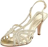 IMAGE OF jessica bennett Women's Starly Slingback Sandal,Gold,11 M US