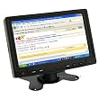 Touchscreen 7" LCD Monitor mit VGA AV Einbaurahmen KFZ Media