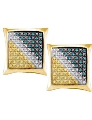 0.25CTW DIAMOND MICRO PAVE EARRING