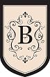 Flag Monogram "B" (Estate Flag) - Hi