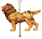 Carousel Merry-Go-Round Wild Lion Christmas Ornament