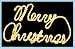 Kitchen & Housewares : Merry Christmas Sign - Static Outdoor Festive Lighting