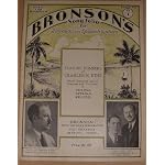 Bronson's Song Folio for Hawaiian and Spanish Guitars No. 7: Feature Numbers of Charles E. King (7) book cover