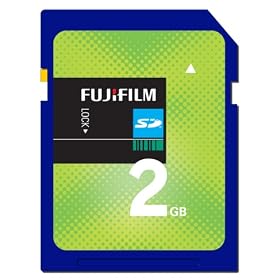 Fujifilm 2 GB SD Flash Memory Card