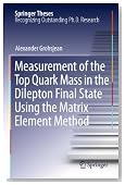 Measurement of the Top Quark Mass in the Dilepton Final State Using the Matrix Element Method (Springer Theses)