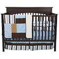Trend Lab Blue/Brown Max 4pc Crib set