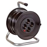 as - Schwabe 11103 Aktions-Sicherheits-Kabeltrommel 230mm� 20m H05VV-F 3G1,5 schwarz, IP20 Innenbereichvon "as - Schwabe"