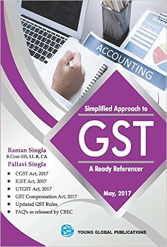 Simplified Approach to GST A READY REFERENCER