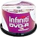 Infiniti Lightscribe V2 16x Dvd-r 4.7GB Gold Cakebox (50pk) - RS16xDVDMRLS50
