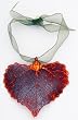 Pendant - Iridescent Cottonwood Leaf