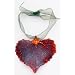 Leaf Ornament or Pendant - Iridescent Cottonwood Leaf