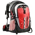 AspenSport Outdoor Rucksack, 40 Liter mit Trinkvorrichtung, rot