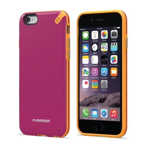 PureGear Slim Shell Case for iPhone 6s/6 - Sunset Pink