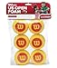 WILSON US Open Starter Foam Balls Pack of 6 (Yellow/Red)