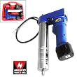 Neiko 12-volt Rechargeable Cordless Grease Gun with Case, Max at 6500PSI