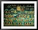 Mural at Tashilhunpo Monastery Depicting Various Teachers, Buddhas and Deities, Shigatse, Tibet Lonely Planet Collection Framed Art Poster Print by Richard I'Anson, 49x39