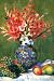 Art Poster, Flowers and Fruit - 12x18