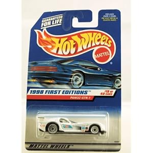 Hot Wheels - 1998 First Editions - Panoz GTR-1 - White Racing Paint - Die Cast - #19 of 40 - Collector #657 - Limited Edition - Collectible