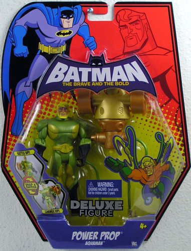 Batman Brave and the Bold Deluxe Action Figure Power Prop Aqua Man