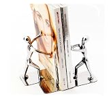 1Pair Stainless Steel Man bookends bookends Gift