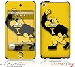 iPod Touch 4G Skin - Iowa Hawkeyes Herky on Gold